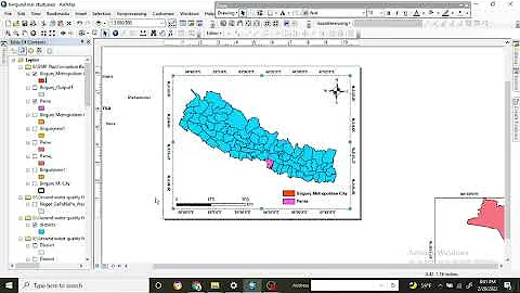 How to add lat-long grid in arcmap//How to add coordinate Grid in Maps in ArcGIS @gistutorial_easytutorial