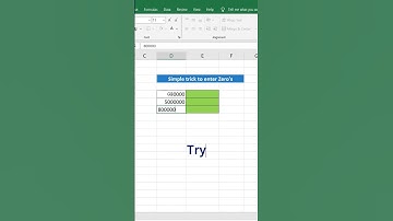 ADD Zeros After Any Number in Excel Instantly!