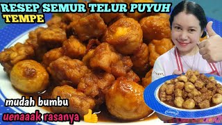 Resep Semur Telur Puyuh Tempe Mudah Dan Enak