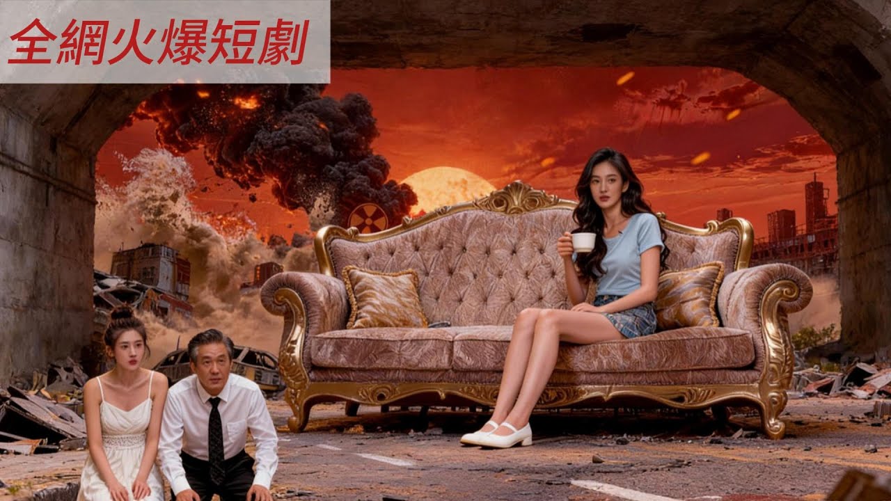 【一口氣看完】氣溫飆升90度！以為只是極熱？殊不知極熱後是喪屍狂潮！妹妹搶走豪宅等死，我爆改防空洞橫行廢土！