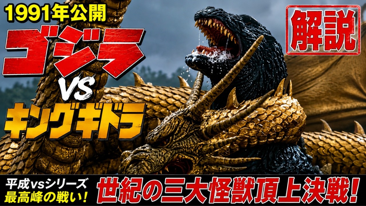 ゴジラ　ゴジラvsキングギドラ 完全新規造形で徹底的に再現！『ゴジラVSキングギドラ』ゴジラ（1991