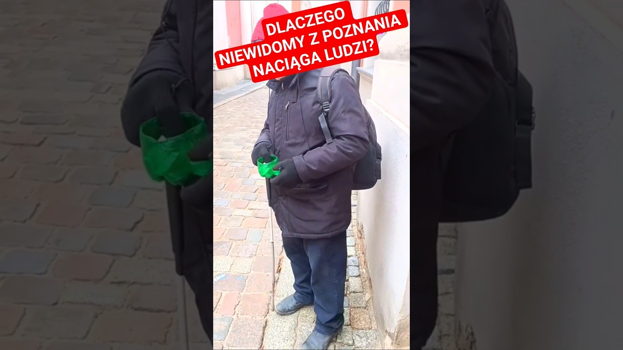Niewidomy oszust z Poznania przyłapany! 🤯 Niewidomy oszust Poznań zdemaskowany 