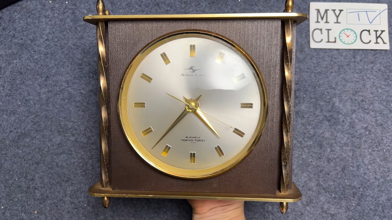 TOKYO CLOCK　置時計 大理石 レトロ ヴィンテージ 昭和 TOKYO CLOCK 置時計 大理石 レトロ ヴィンテージ 昭和 希少】TOKYO