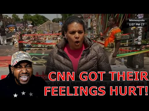 CNN Anchor CRIES Racism After Trump Supporter BACKLASH For Celebrating George Floyd Anniversary!