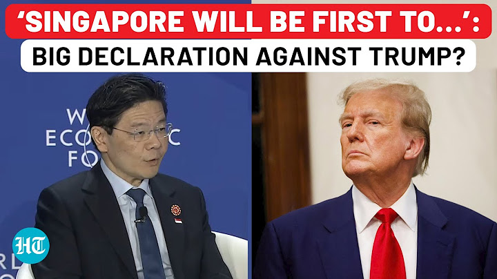 Singapore PM Wong’s Big Message To World Amid Trump Tariff Shocks: ‘We Can Together Bring Down…’