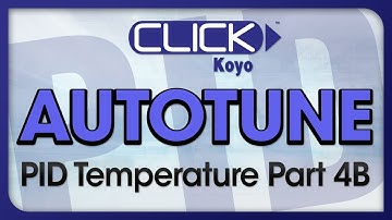 CLICK PID Tutorial Videos Part 4B - Autotune part B from AutomationDirect