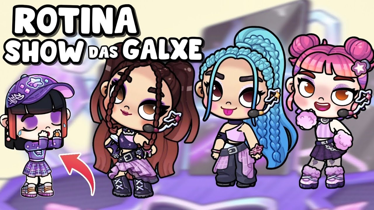 ROTINA SHOW DAS GALXE NO NOVO PALCO DO ARENA | AVATAR WORLD ROTINAS E HISTÓRIAS