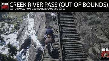 Little Creek River Pass OUT OF BOUNDS PROJECT MOD 1| RED DEAD REDEMPTION 2 4K ULTRA| MAP EDITOR ymap