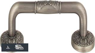 Atlas Homewares 264 P 4 Inch The Classics Collection Hammered Pull Pewter