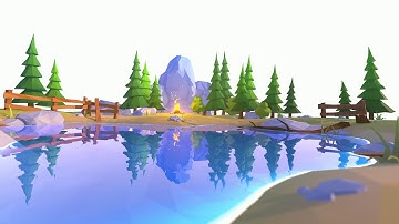 Lowpoly Water Shaders V2.0 for Unity - Loop