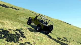 Outerra - Just Driving a Jeep up a Mountain