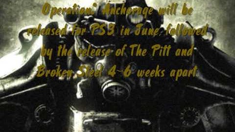 Fallout 3 (PS3) DLC out now!