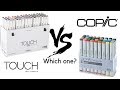 Touch Markers vs Copic Markers