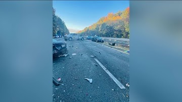 I-95 driver charged in chain-reaction crash
