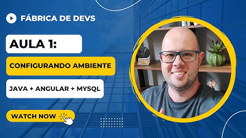 AULA 1 - CONFIGURANDO O AMBIENTE JAVA + ANGULAR + MYSQL - Projeto Crypto