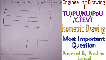 Isometric Drawing | Lecture:10 | Engineering Drawing II | Prashant YT | CTEVT | 2nd Sem | Civil Eng|