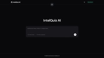 IntelQuiz AI - Autonomous Knowledge Extractor + Quiz Builder