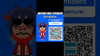 Miitomo Miis: Koraidon (With QR Code) #shorts #pokemon #pokémon #nintendo #mii #gaming #qrcode
