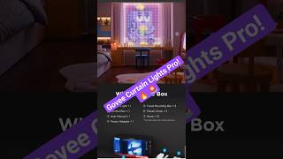 Govee Curtain Lights Pro! Preorder curtain 2 upgrade now! #goveelights #shortsfeed #funnyeffect