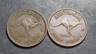 Australia 1943 Halfpenny