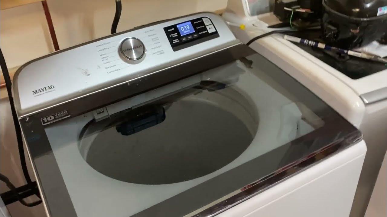 Cómo reparar una lavadora Maytag que no lava bien la ropa YouTube