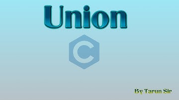 union in c