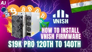 How to install VNISH Firmware 🔥 | Installation guide | Boost 120Th To 140Th | AUMiningIndia #Vnish