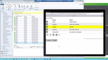 Columbus AX Anywhere Retail Store How to Register Purchase Requisition
