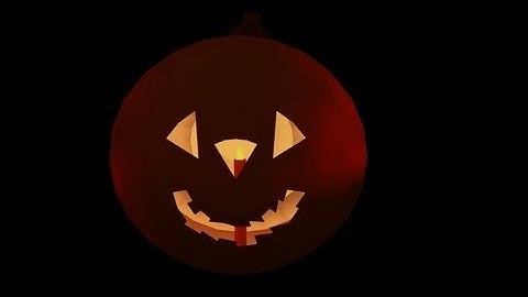 Google Sketchup - Halloween Jack-O-Lantern Tutorial