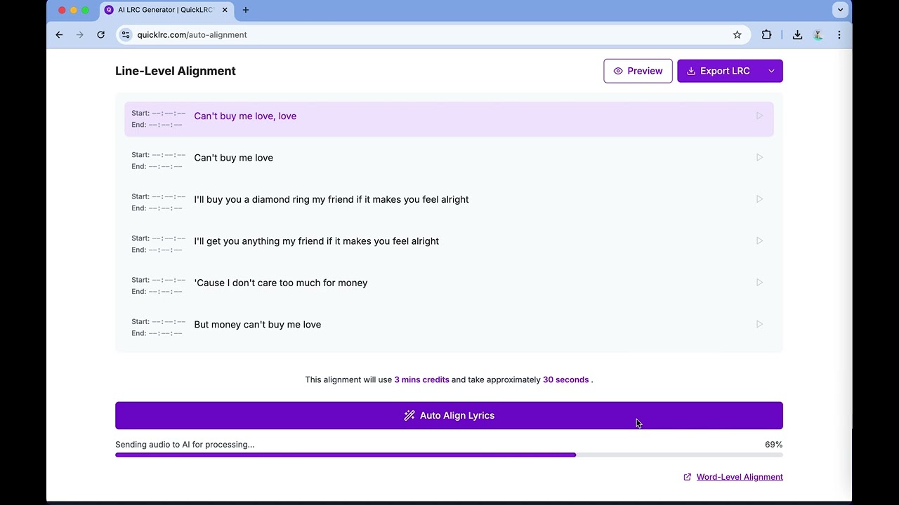 How to Make LRC File in with AI｜AI LRC Generator