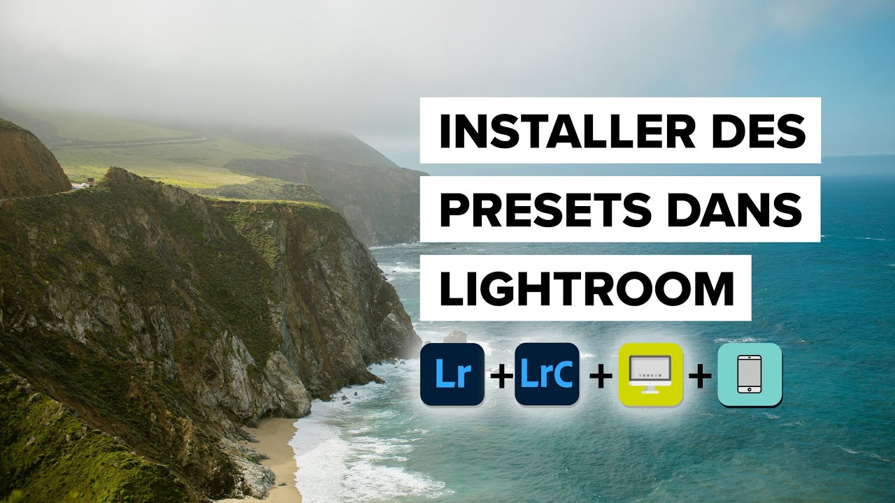 Comment Installer Dans Lightroom Classic Mobile Des Parametres Predefinis Presets Youtube
