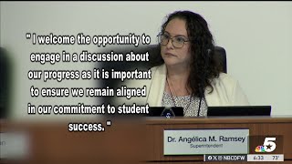 Fort Worth ISD calls for meeting to review superintendent's job performance | NBC DFW