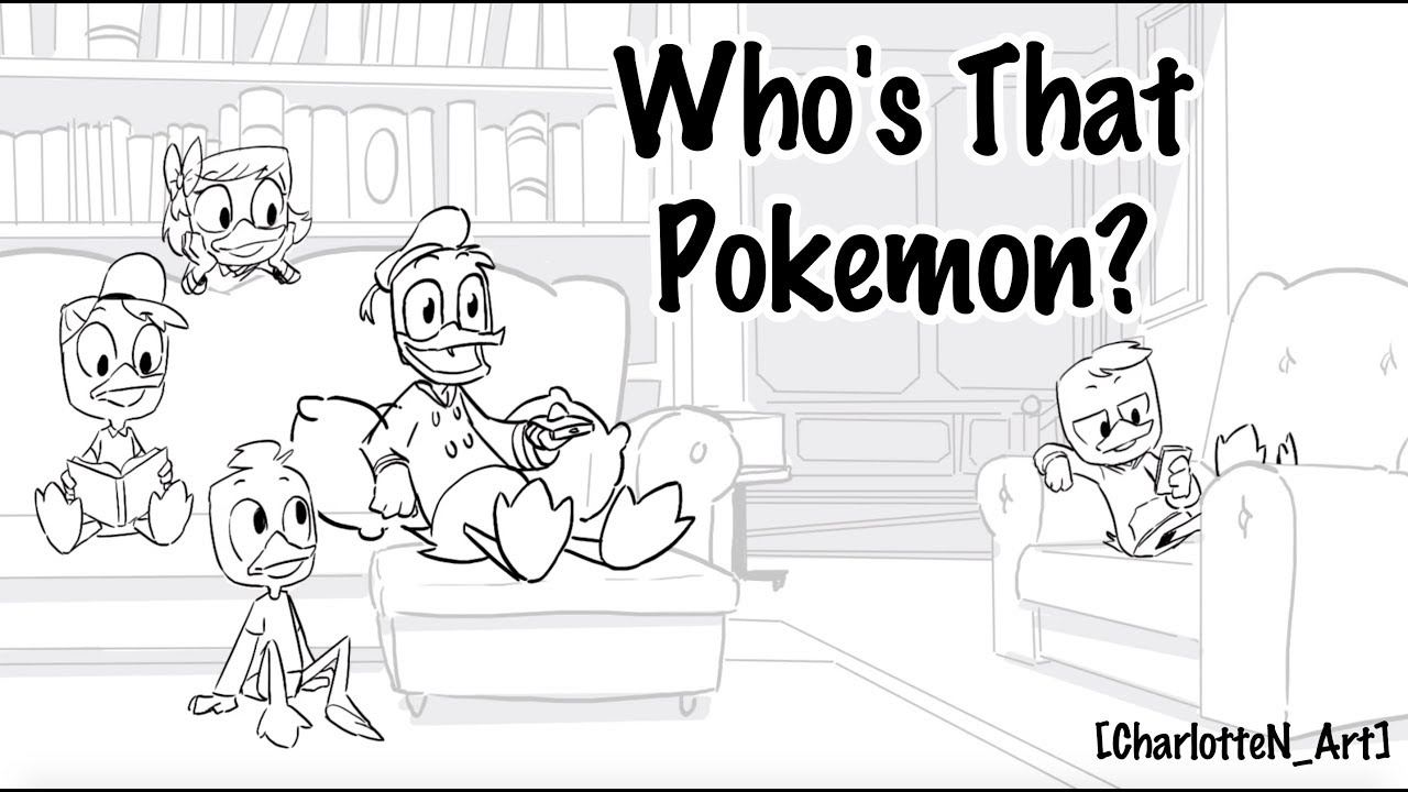 Donald Duck Who S That Pokemon Animatic Youtube