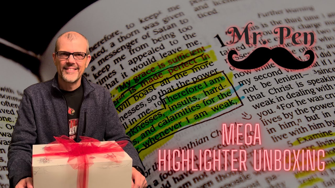 Mr Pen Mega Highlighter Unboxing 