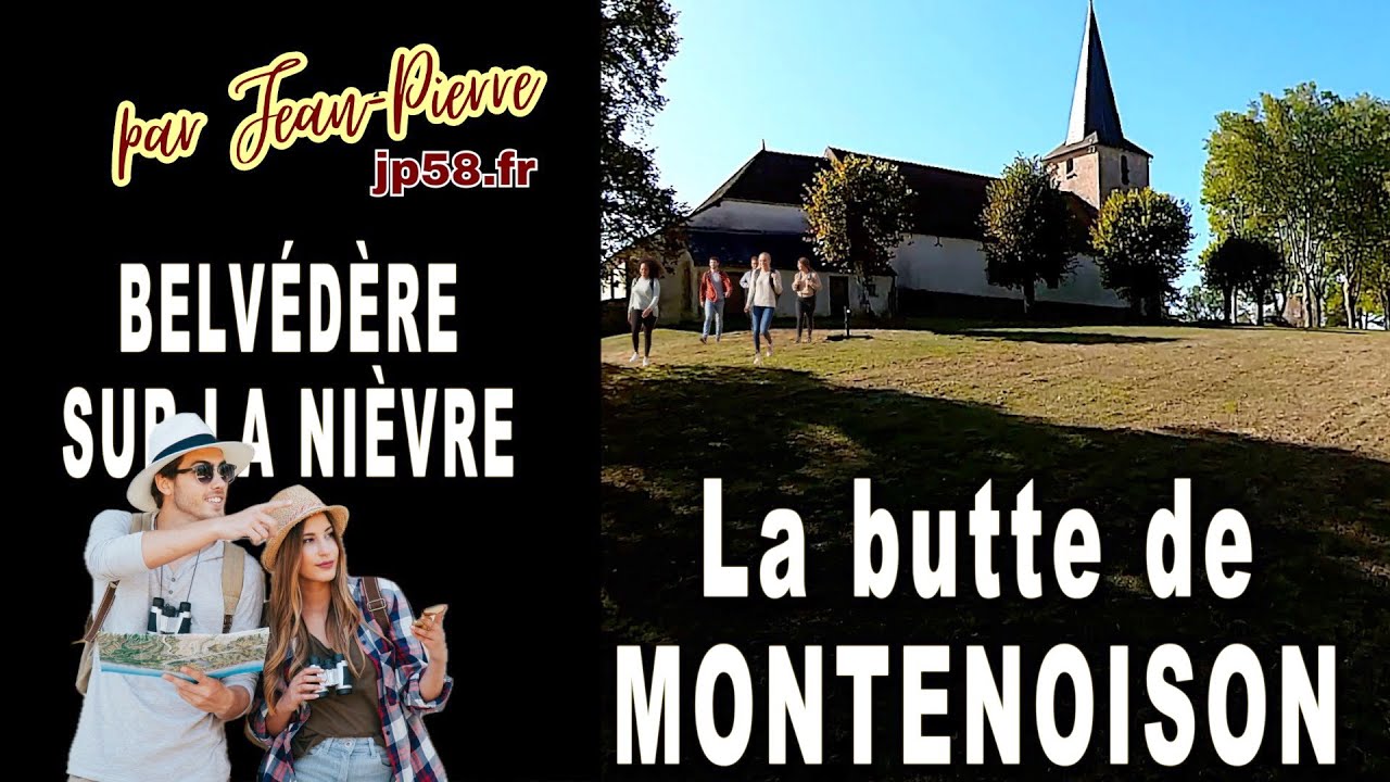 H la butte de MONTENOISON, belvédère sur la NIÈVRE