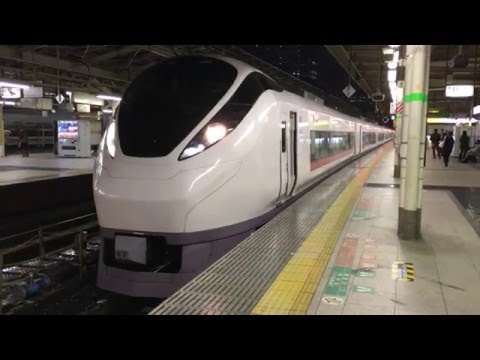 ＪＲ東日本 E657系 ひたち27号　東京駅発車