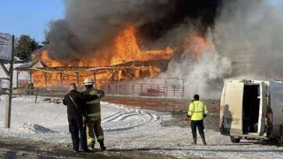 Amish market in Unity catches fire