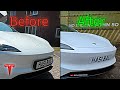 Removing the Ugly Front Plate: Tesla Model 3 Performance