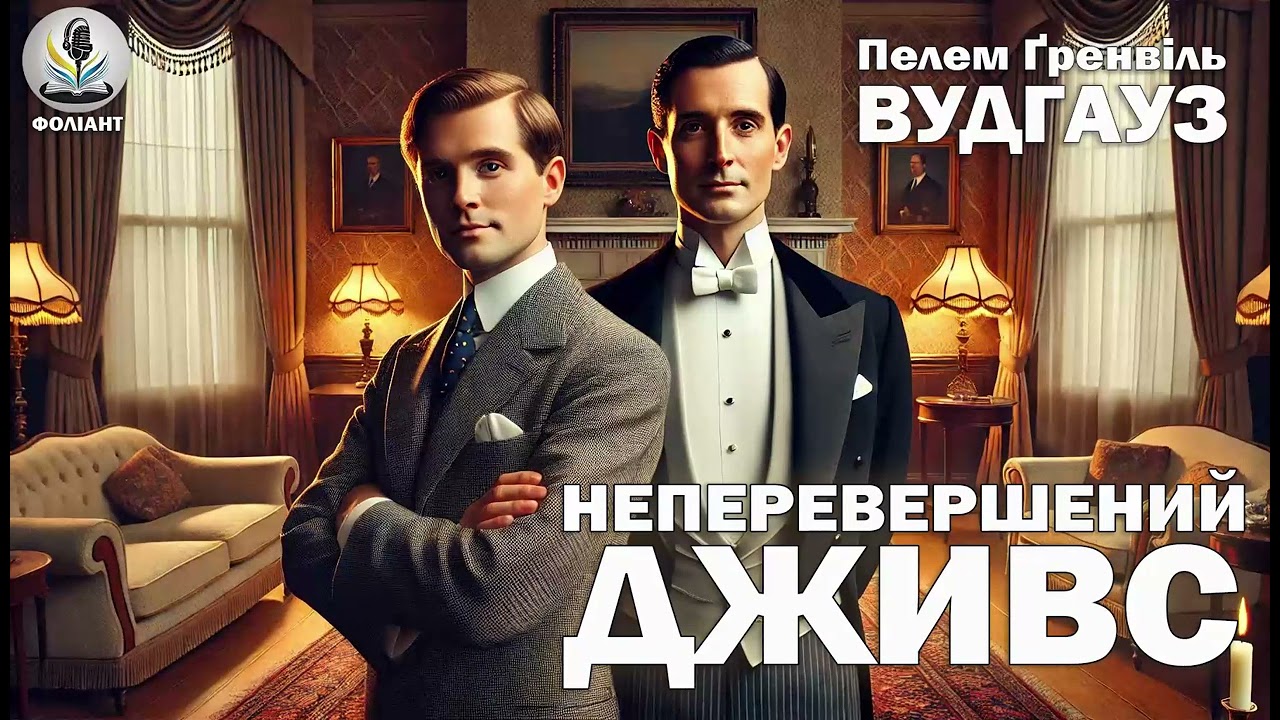 ПЕЛЕМ ҐРЕНВІЛЬ ВУДГАУЗ - НЕПЕРЕВЕРШЕНИЙ ДЖИВС Читає Ярослав Макєєв #аудіокнигиукраїнською #комедія