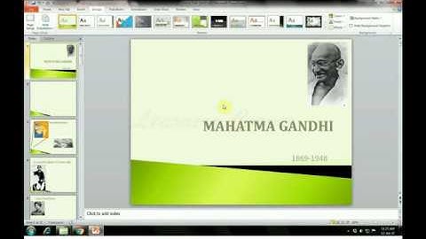 MS Power Point   To Change theme fonts