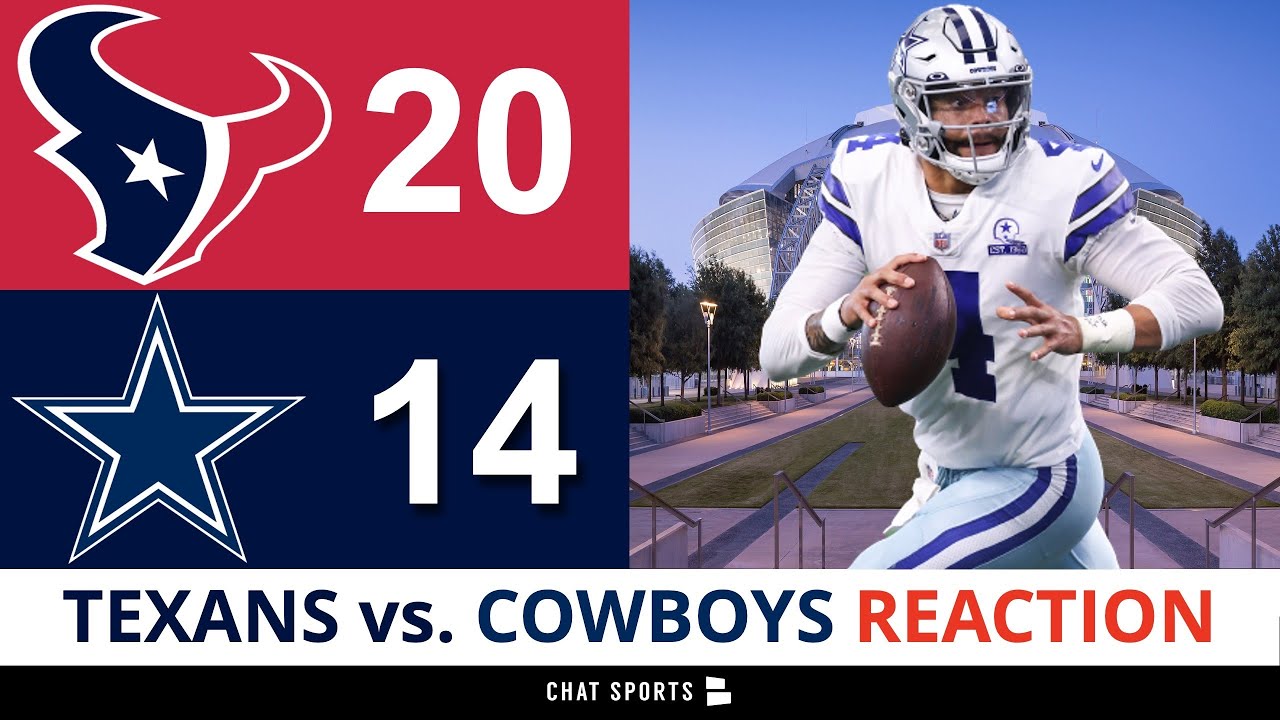 Cowboys News & Rumors After 20-14 Loss vs Texans: Dak Injury, Connor McGovern Trade + Cooper Rush