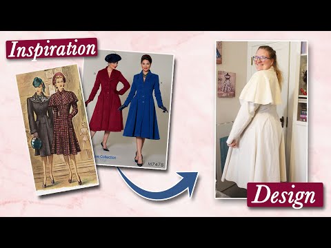 Making a 1940's Coat Mock up || McCalls 7478