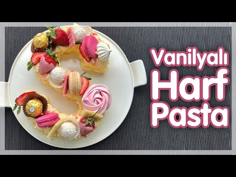 Vanilyalı Harf Pasta