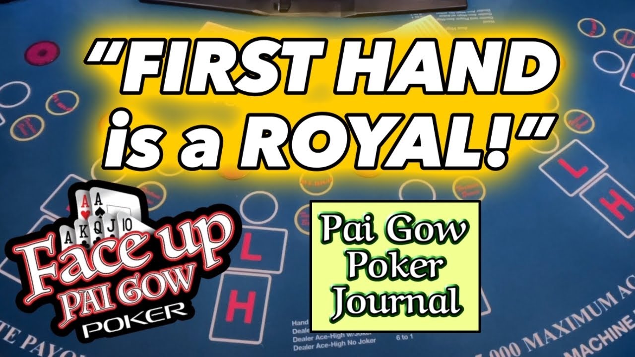 First-Hand-Royal…everytime…[Face-Up Pai Gow Poker at Westgate Resorts Casino; tutorial, liveplay]