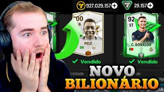 🤑NOVO MILIONÁRIO NO EA FC MOBILE🤑 30 MILHÕES DE COINS RÁPIDO E FÁCIL NO FIFA MOBILE 24