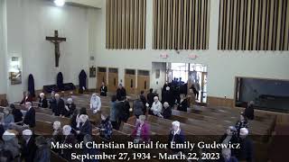 Funeral Mass Emily Gudewicz - March 27, 2023