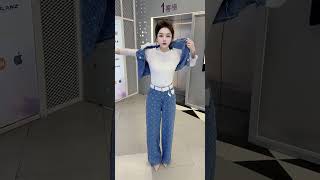 Women knitted sweater, Autumn and Winter color Block long Sleeve Tassel#youtubegrowth#foryou#fashion