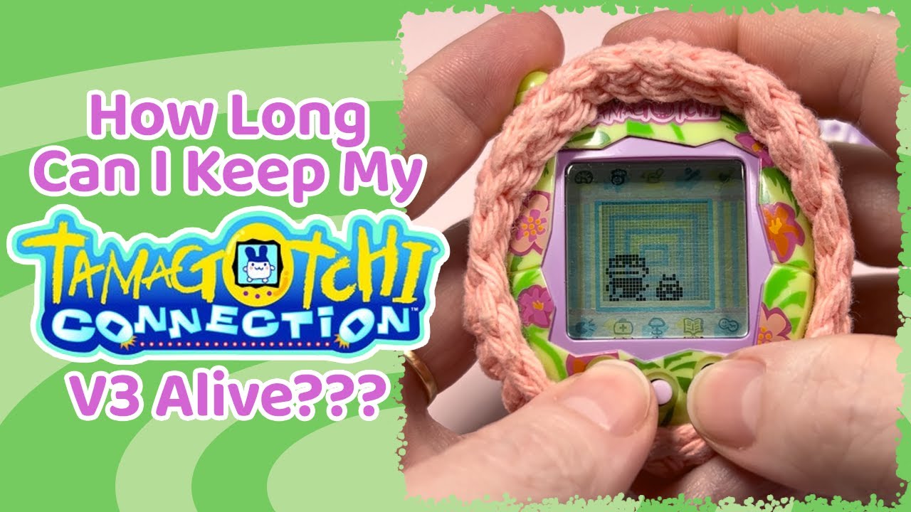 Как долго я смогу поддерживать работу Tamagotchi Connection V3?!!