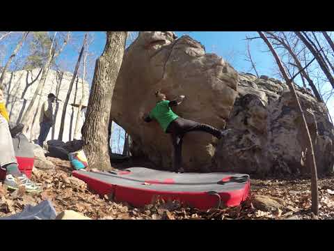 Beta Video for climb Ace of Spades v9, Stone Fort