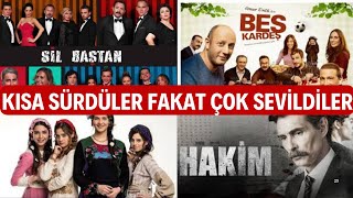 Kısa Sürmesine Rağmen Çok Sevilen Diziler